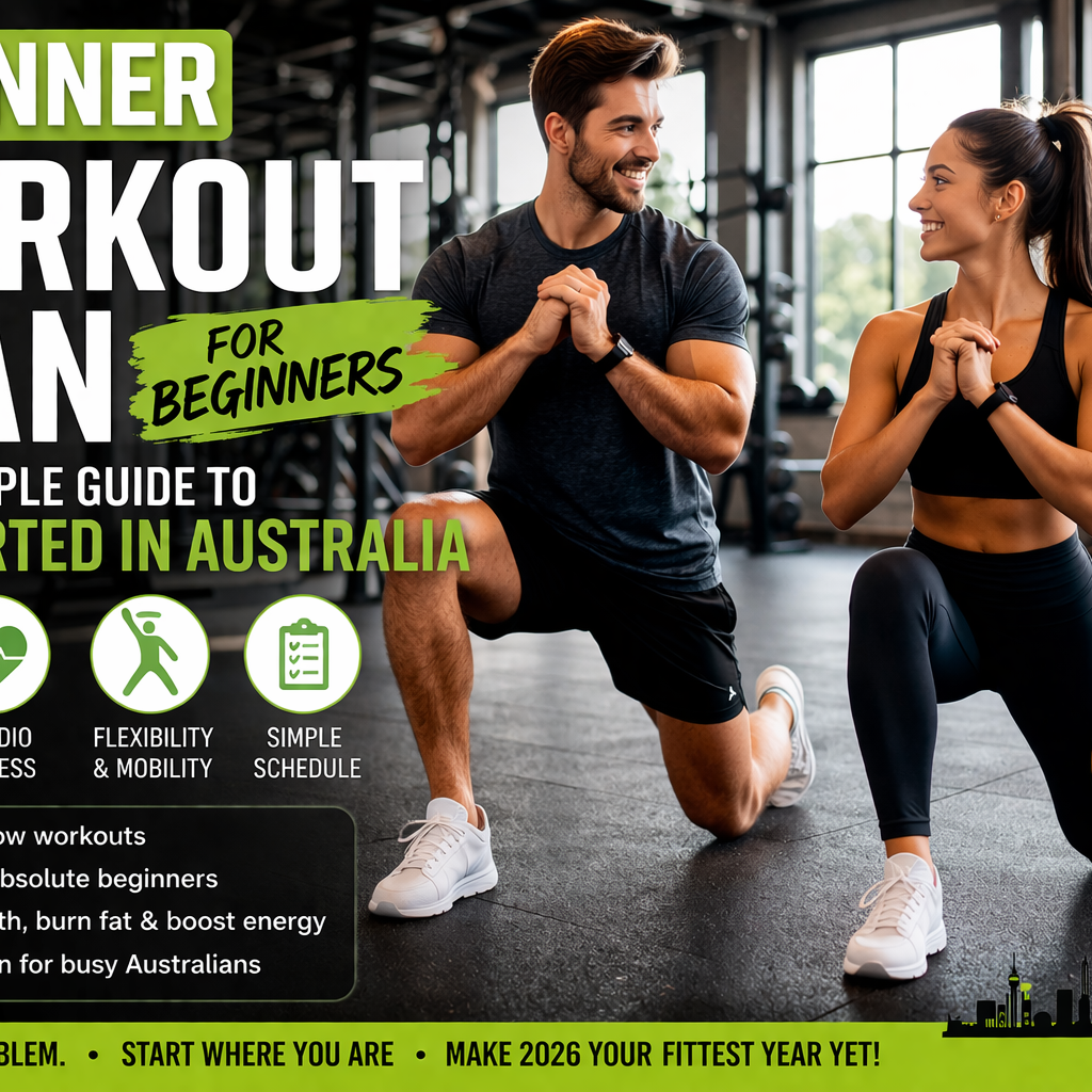 Beginner Workout Plan for Beginners: 2026 Guide AUS – Fit N GO Australia