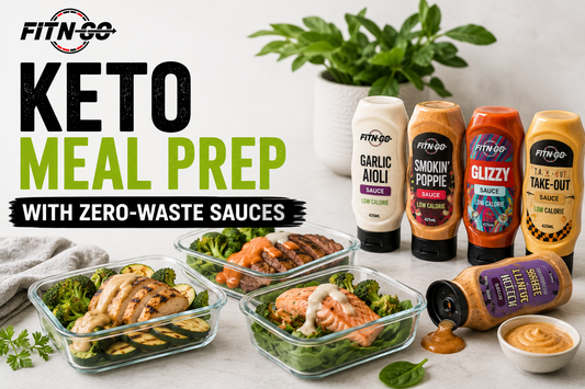 Keto Meal Prep with Zero-Waste Sauces