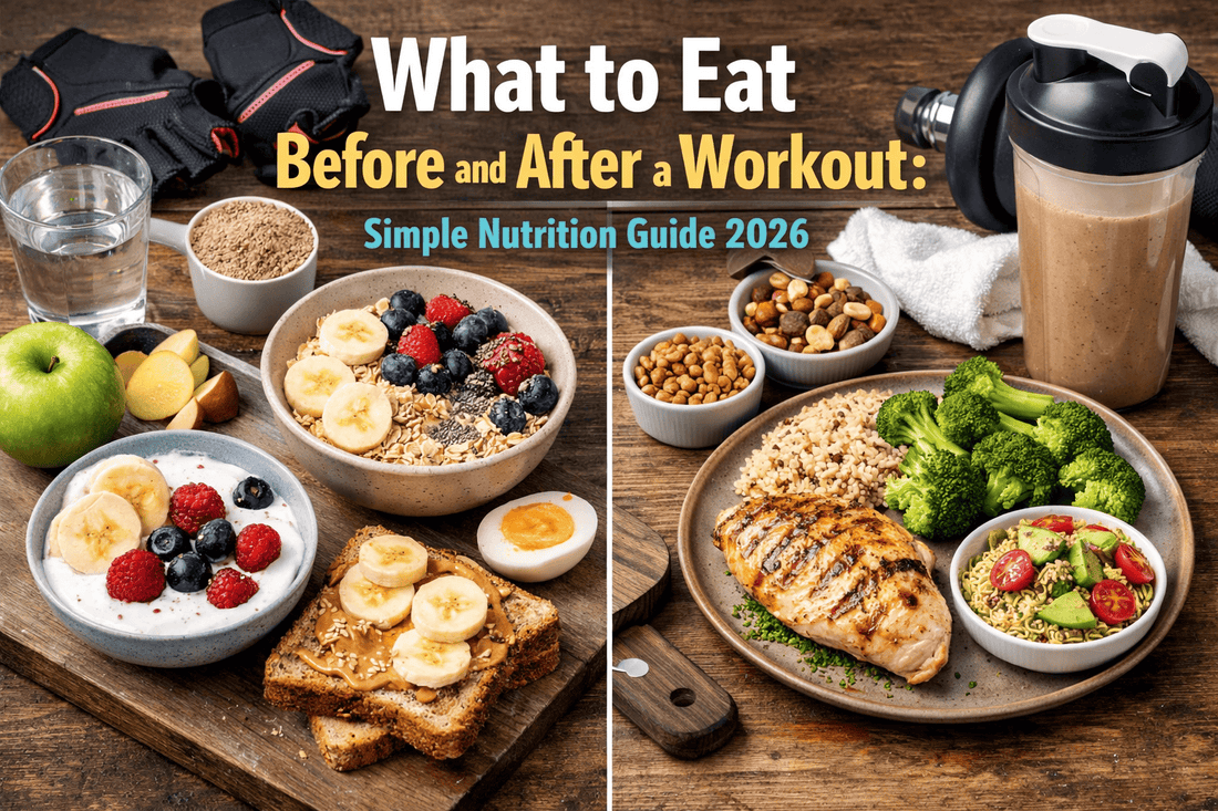 What to Eat Before and After a Workout: Simple Nutrition Guide 2026