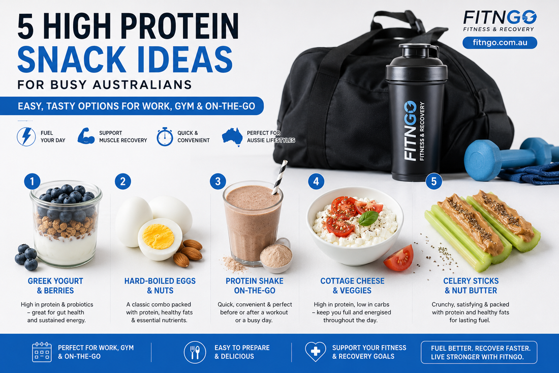 5 Best High Protein Snacks in Australia for Busy Professionals
