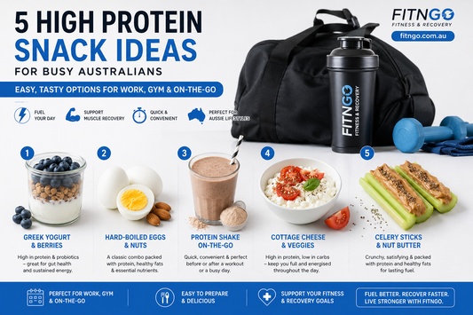 5 High Protein Snack Ideas for Busy Australians: Easy, Tasty Options for Work, Gym & On-the-Go