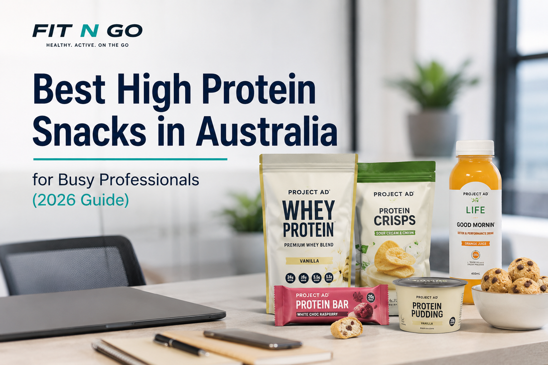 Best High Protein Snacks in Australia for Busy Professionals (2026 Guide)