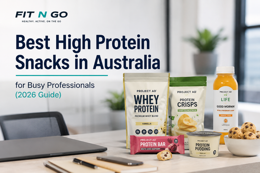 Best High Protein Snacks in Australia for Busy Professionals (2026 Guide)